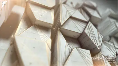 Architect Gold and concrete logo Logo Stings template preview