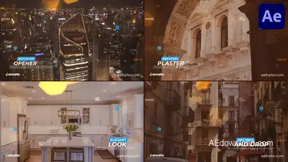 Architecture Opener for After Effects Openers template preview