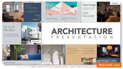 Architecture Presentation Openers template preview