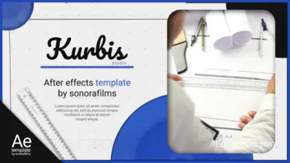 Architecture Studio Video Displays template preview