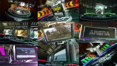 Arena - The Action Opener Openers template preview