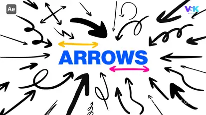 Arrow Pack for After Effects Elements template preview