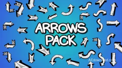 Arrow Pack V.03 Elements template preview