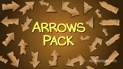 Arrow Pack V.05 Elements template preview