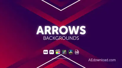 Arrows Backgrounds Elements template preview