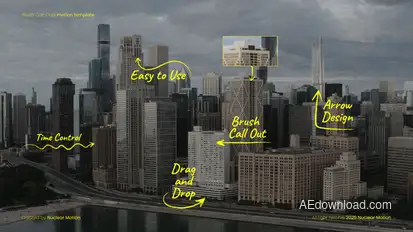 Arrows Call-Out Titles template preview