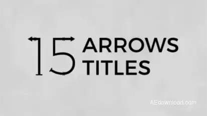 Arrows Titles Titles template preview