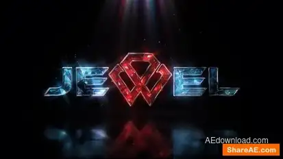 Atmospheric Crystal Logo Logo Stings template preview