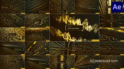 Audio Spectrum Music for After Effects Titles template preview