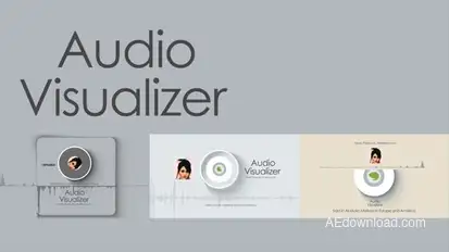 Audio Visualizer V2 Product Promo template preview