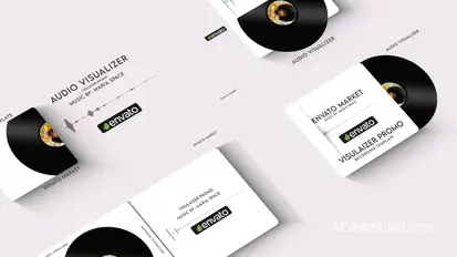 Audio Visualizer Ver 3 Product Promo template preview