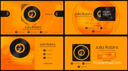 Audio Visualizer Ver 7 Product Promo template preview