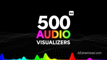 Audio Visualizers Pack broadcast-packages template preview