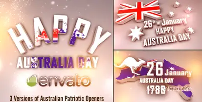Australia Patriotic Openers Openers template preview