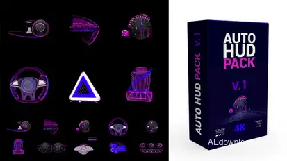 Transport HUD Elements Pack V.1 Elements template preview