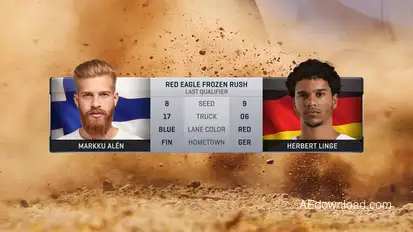 Auto Moto Racing Package broadcast-packages template preview