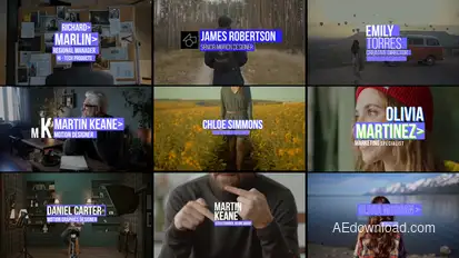 Auto Resize Lower Thirds Titles template preview