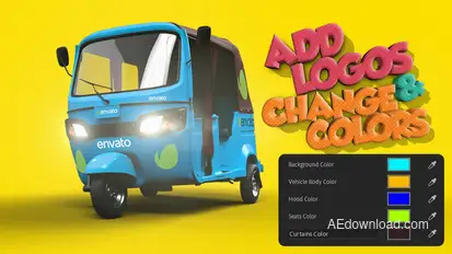Auto Rickshaw Openers template preview