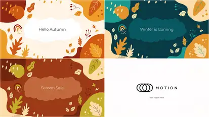 Autumn Logo Logo Stings template preview