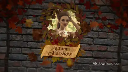 Autumn Slideshow Openers template preview