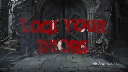 Awakening Door Logo Stings template preview