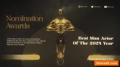 Award Nomination Openers template preview