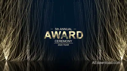 Awards Nomination Ceremony Elements template preview