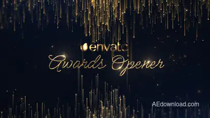 Awards Opener Titles template preview