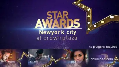 Awards Opener broadcast-packages template preview