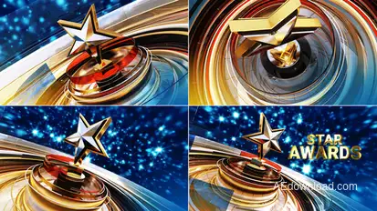 Awards Opener // Star Awards Show // Awards broadcast-packages template preview