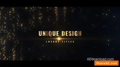 Awards Opener Titles Openers template preview