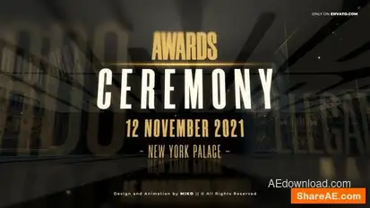 Awards Promo Openers template preview
