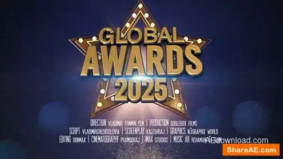 Awards Promo Openers template preview