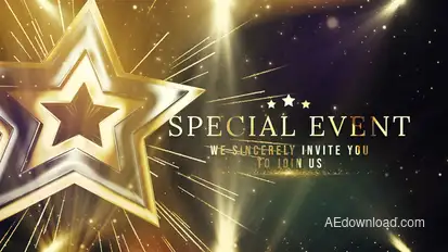 Awards Show broadcast-packages template preview