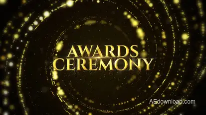 Awards Show Opener Titles template preview