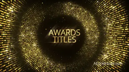 Awards Titles Titles template preview