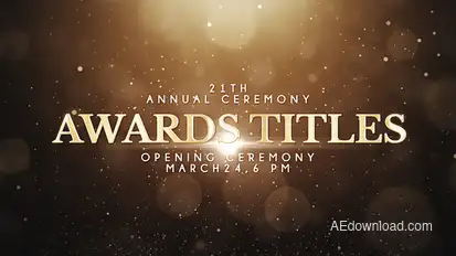 Awards Titles Titles template preview