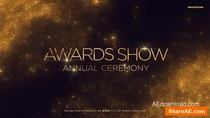 Awards Trailer Openers template preview