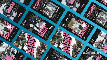 Axial Streetwear Instagram Reels Product Promo template preview