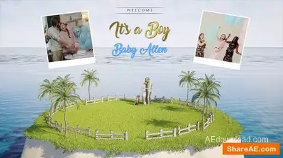 Baby Shower Gender Reveal Openers template preview