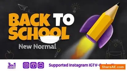 Back To School New Normal Openers template preview