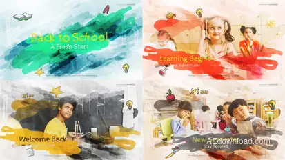 Back to School Opener Openers template preview