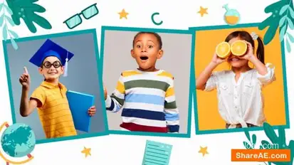 Videohive Back To School Promo 3 Openers template preview