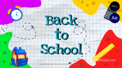 Back To School Promo Openers template preview