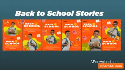 Back to School Stories Openers template preview