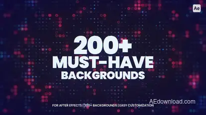 Backgrounds Elements template preview