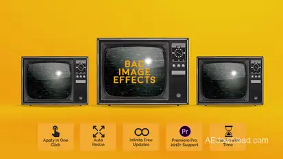 Bad Image Effects Elements template preview