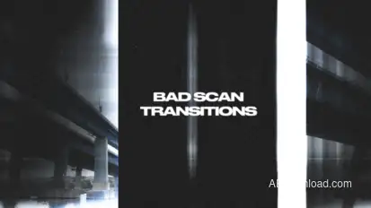 Bad Scan Transitions Elements template preview
