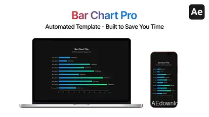 Bar Chart Pro Infographics template preview