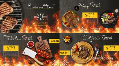 Barbecue Food Promo Product Promo template preview